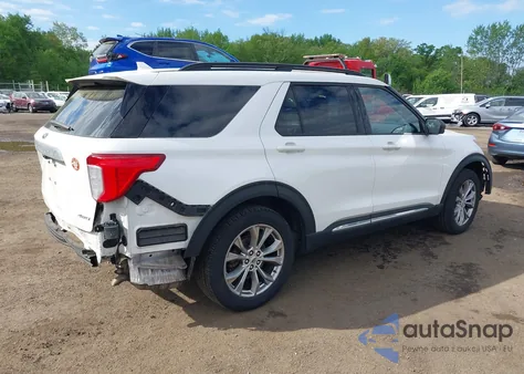 2022 Ford Explorer Xlt из США, поврежденный, VIN 1FMSK8DH8NGA78179